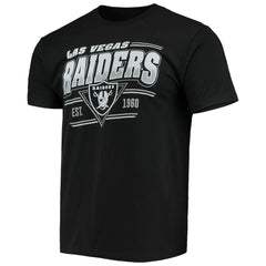 Las Vegas Raiders Junk Food Throwback T-Shirt - Black T-shirts