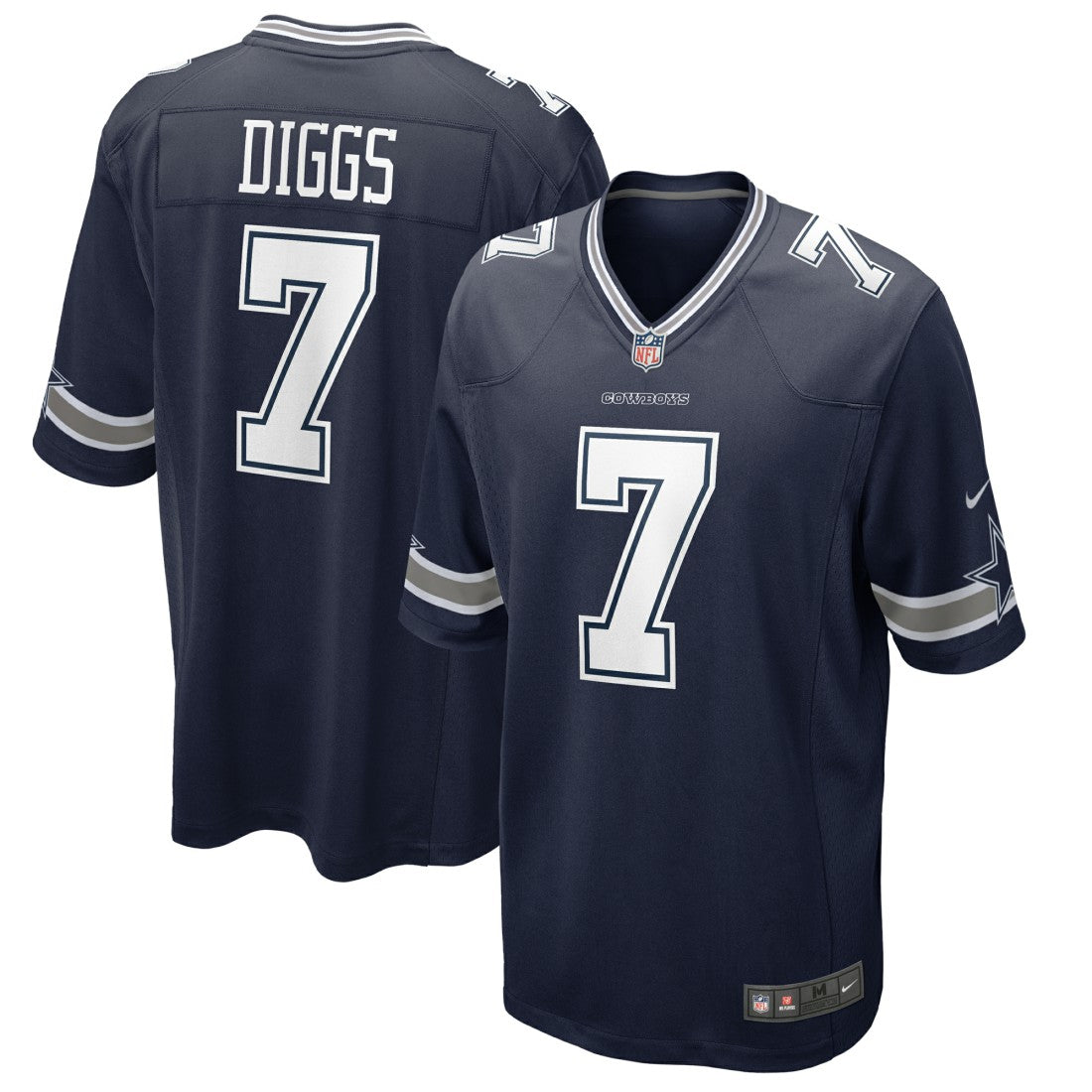 Trevon Diggs Dallas Cowboys Game Jersey - Navy Jerseys
