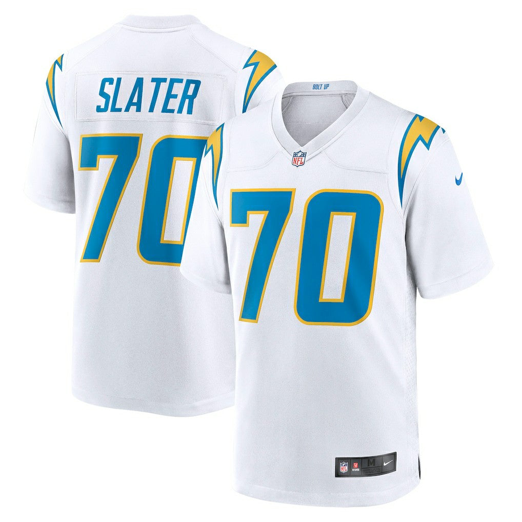 Rashawn Slater Los Angeles Chargers Game Jersey - White Jerseys