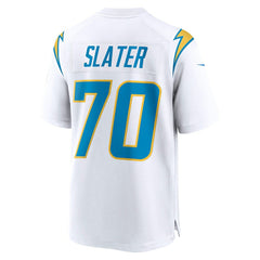 Rashawn Slater Los Angeles Chargers Game Jersey - White Jerseys