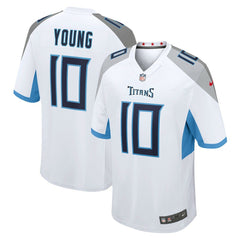 Vince Young Tennessee Titans Retired Player Game Jersey - White Jerseys