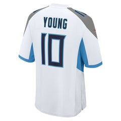 Vince Young Tennessee Titans Retired Player Game Jersey - White Jerseys