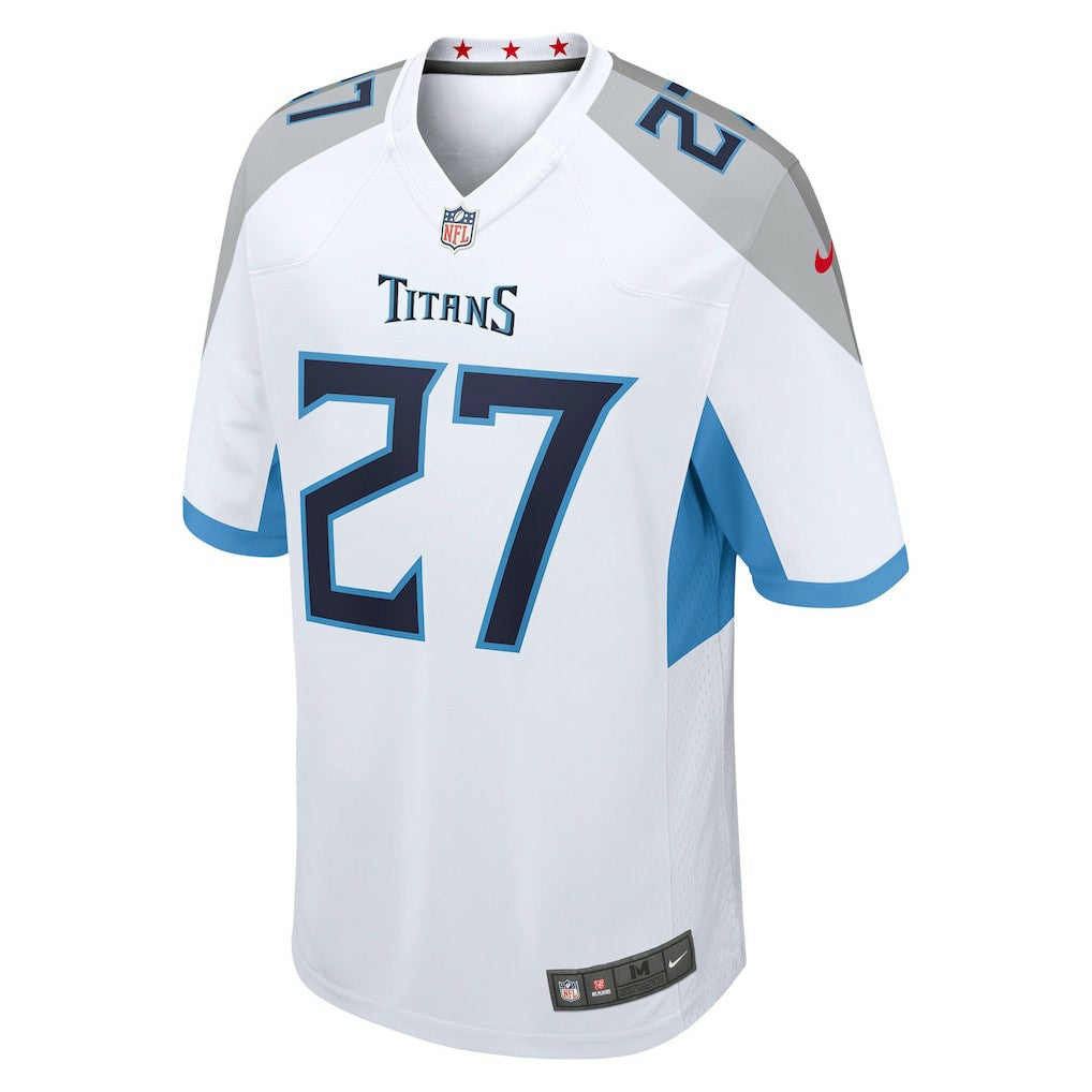 Eddie George Tennessee Titans Retired Player Game Jersey - White Jerseys