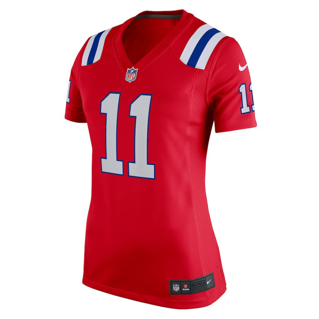 Drew Bledsoe New England Patriots Women's Retired Game Jersey - Red Jerseys