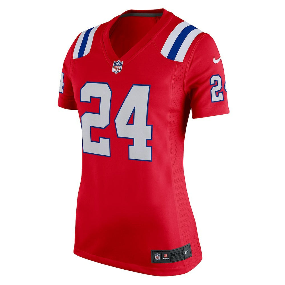 Ty Law New England Patriots Women's Retired Game Jersey - Red Jerseys