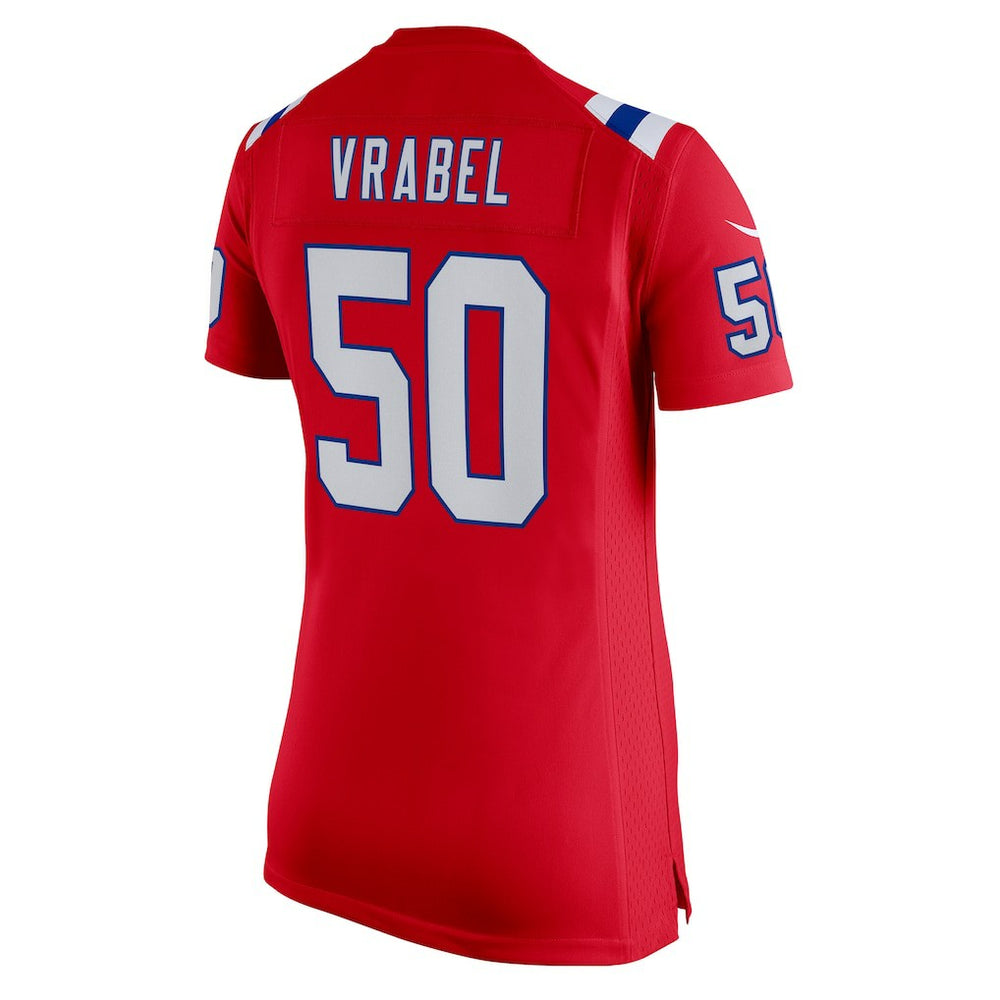 Mike Vrabel New England Patriots Women's Retired Game Jersey - Red Jerseys