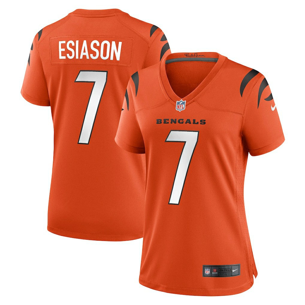 Boomer Esiason Cincinnati Bengals Women's Retired Game Jersey - Orange Jerseys