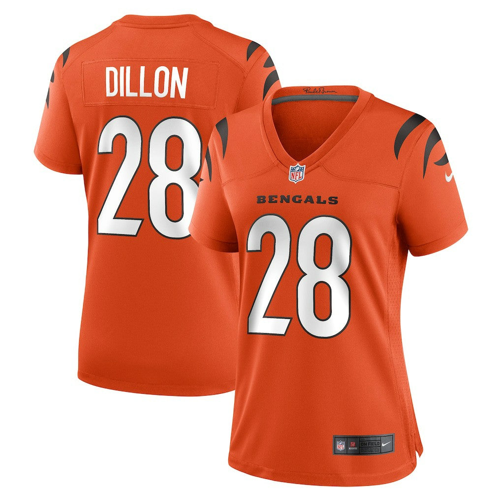 Corey Dillon Cincinnati Bengals Women's Retired Game Jersey - Orange Jerseys