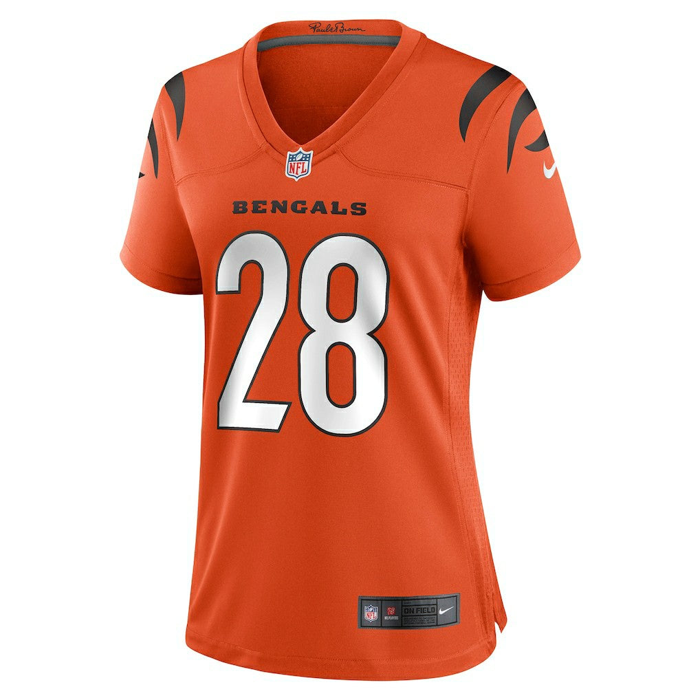Corey Dillon Cincinnati Bengals Women's Retired Game Jersey - Orange Jerseys