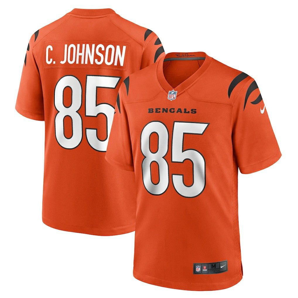 Chad Johnson Cincinnati Bengals Retired Player Alternate Game Jersey - Orange Jerseys