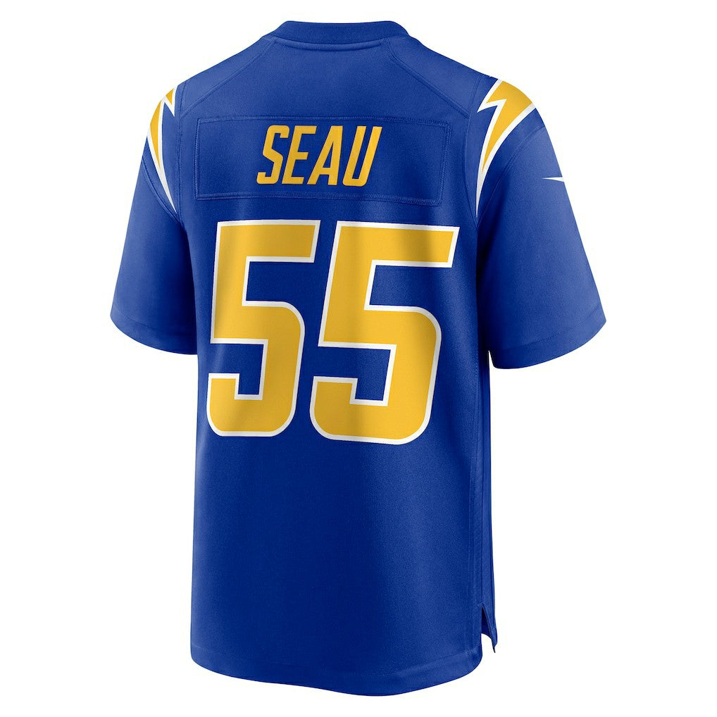 Junior Seau Los Angeles Chargers Retired Player Alternate Game Jersey - Royal Jerseys
