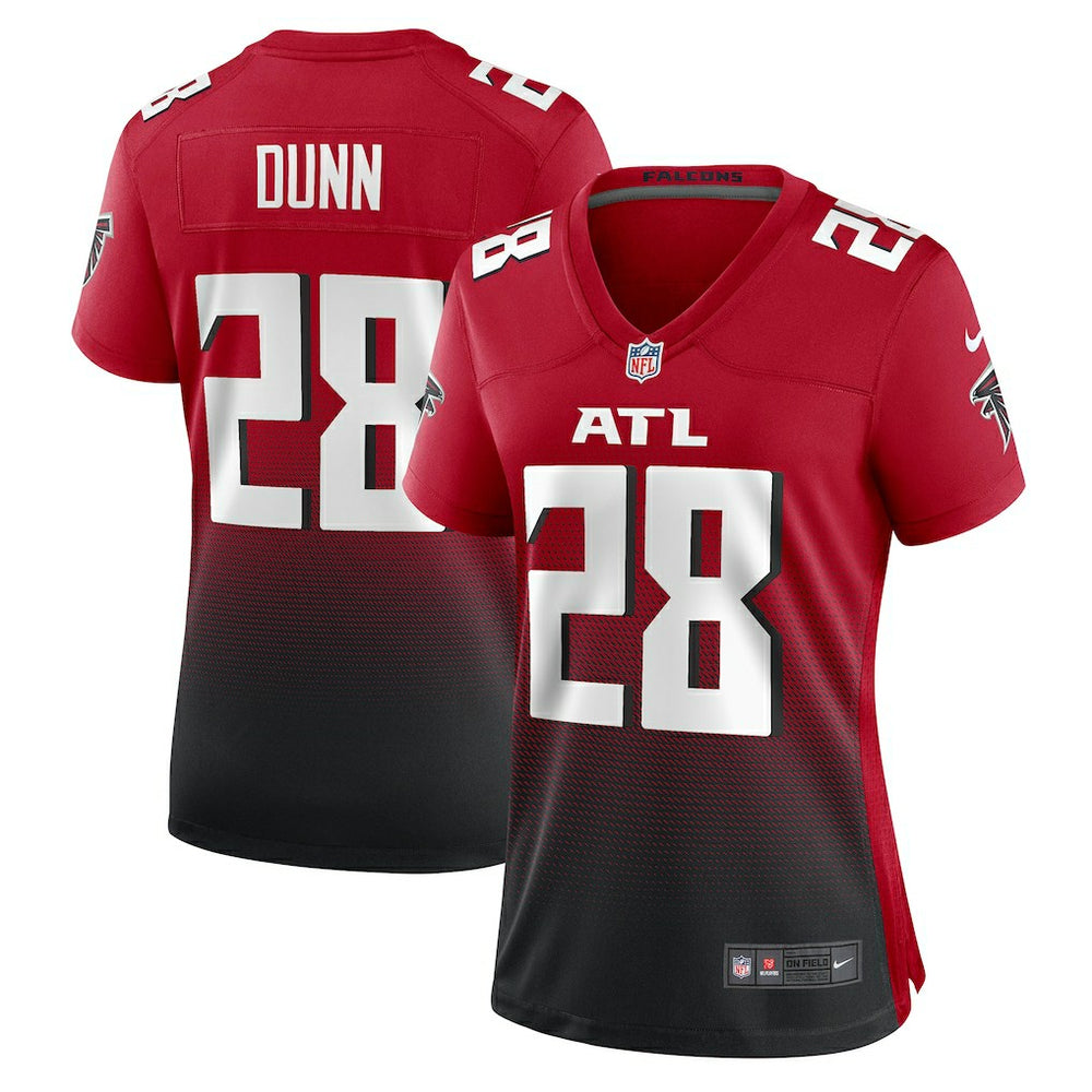Warrick Dunn Atlanta Falcons Women's Retired Game Jersey - Red Jerseys