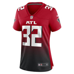 Jamal Anderson Atlanta Falcons Women's Retired Game Jersey - Red Jerseys