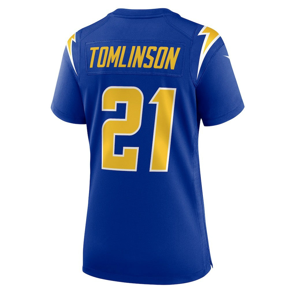 LaDainian Tomlinson Los Angeles Chargers Women's Retired Game Jersey - Royal Jerseys