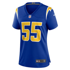 Junior Seau Los Angeles Chargers Women's Retired Game Jersey - Royal Jerseys