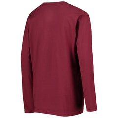 Washington Commanders Youth Primary Team Logo Long Sleeve T-Shirt - Burgundy T-shirts
