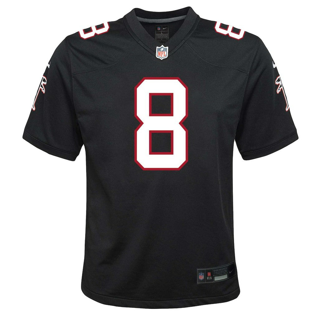 Kyle Pitts Sr. Atlanta Falcons Youth Game Jersey - Black Jerseys