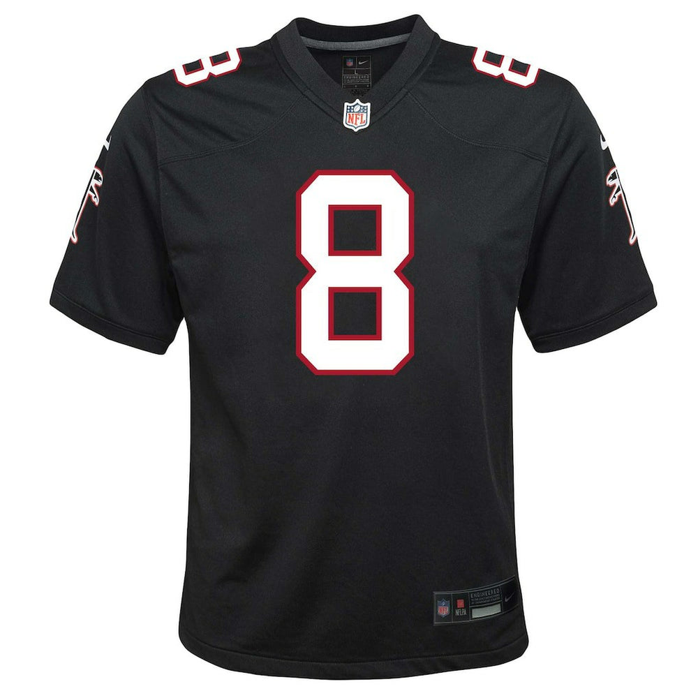 Kyle Pitts Sr. Atlanta Falcons Youth Game Jersey - Black Jerseys