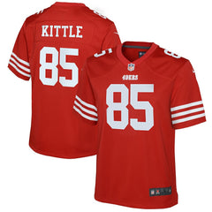 San Francisco 49ers Youth Game Jersey - Scarlet Jerseys