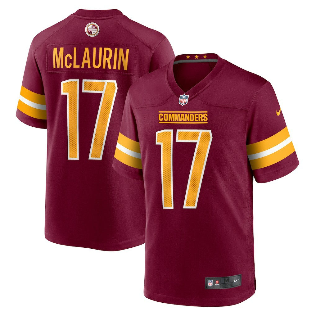 Terry McLaurin Washington Commanders Youth Game Jersey - Burgundy Jerseys