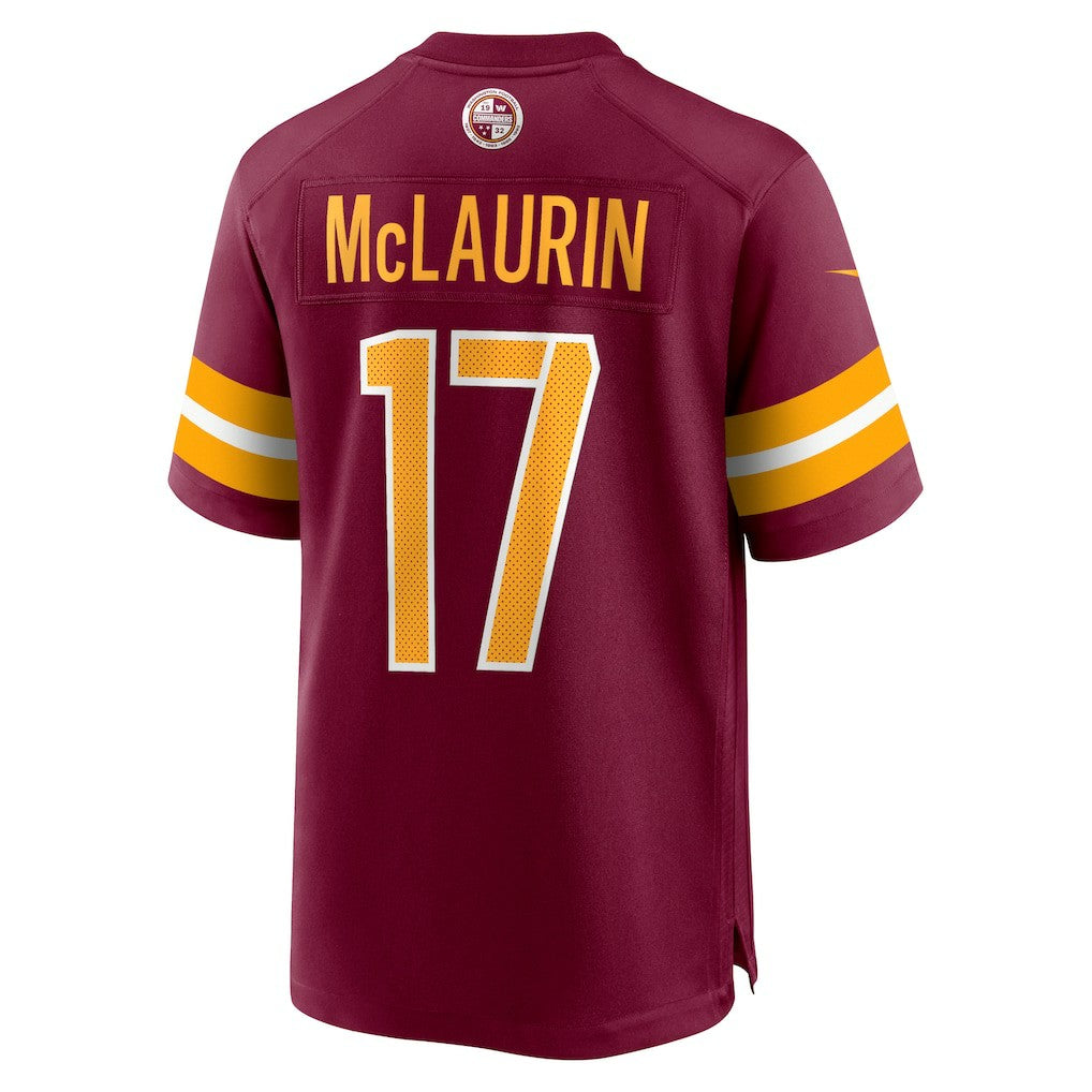 Terry McLaurin Washington Commanders Youth Game Jersey - Burgundy Jerseys