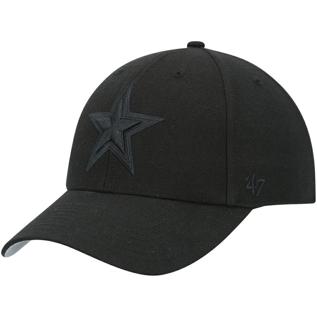 Dallas Cowboys '47 Tonal MVP Adjustable Hat - Black Hats
