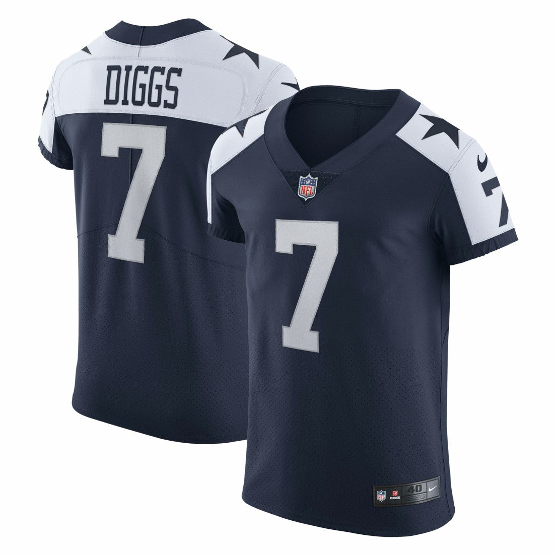 Trevon Diggs Dallas Cowboys Alternate Vapor Elite Jersey - Navy Jerseys