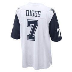 Trevon Diggs Dallas Cowboys Alternate Game Team Jersey - White Jerseys