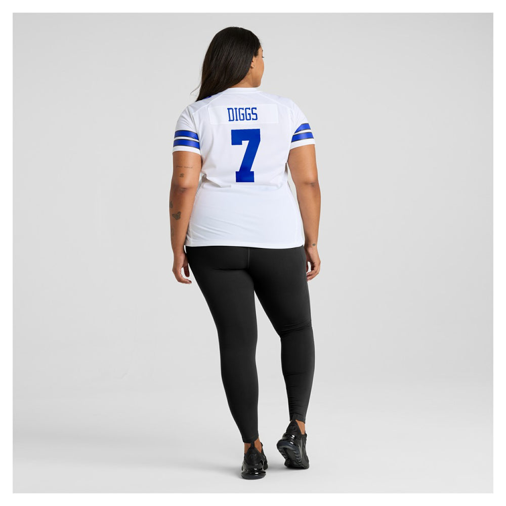 Trevon Diggs Dallas Cowboys Women's Game Jersey - White Jerseys