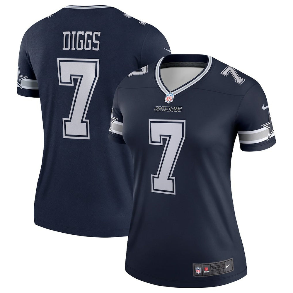 Trevon Diggs Dallas Cowboys Women's Legend Player Performance Top - Navy Tops