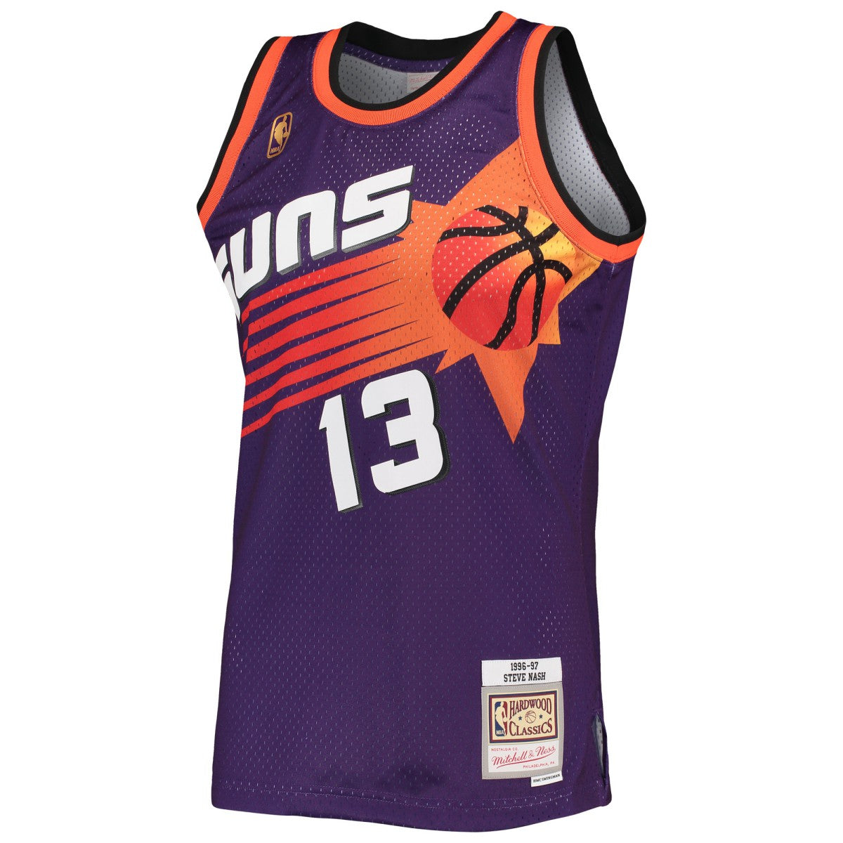 Steve Nash Phoenix Suns 1996/97 Hardwood Classics Swingman Jersey Purple - Mitchell & Ness