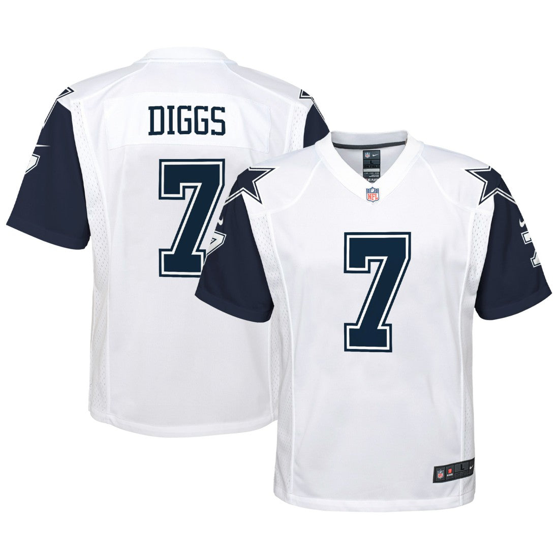 Trevon Diggs Dallas Cowboys Youth Alternate Game Jersey - White Jerseys