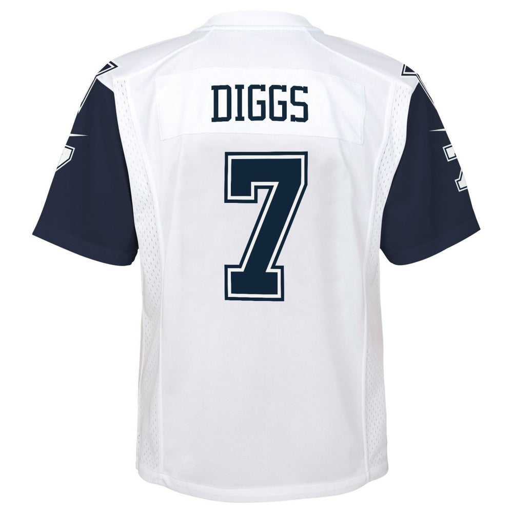 Trevon Diggs Dallas Cowboys Youth Alternate Game Jersey - White Jerseys