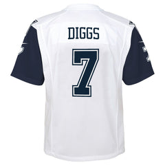 Trevon Diggs Dallas Cowboys Youth Alternate Game Jersey - White Jerseys