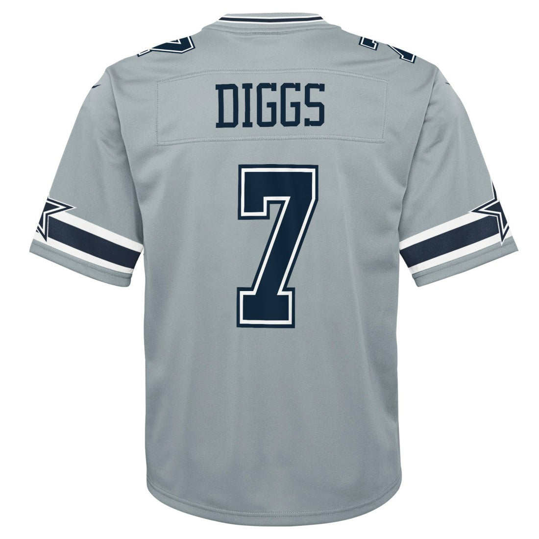 Trevon Diggs Dallas Cowboys Youth Inverted Game Jersey - Silver Jerseys