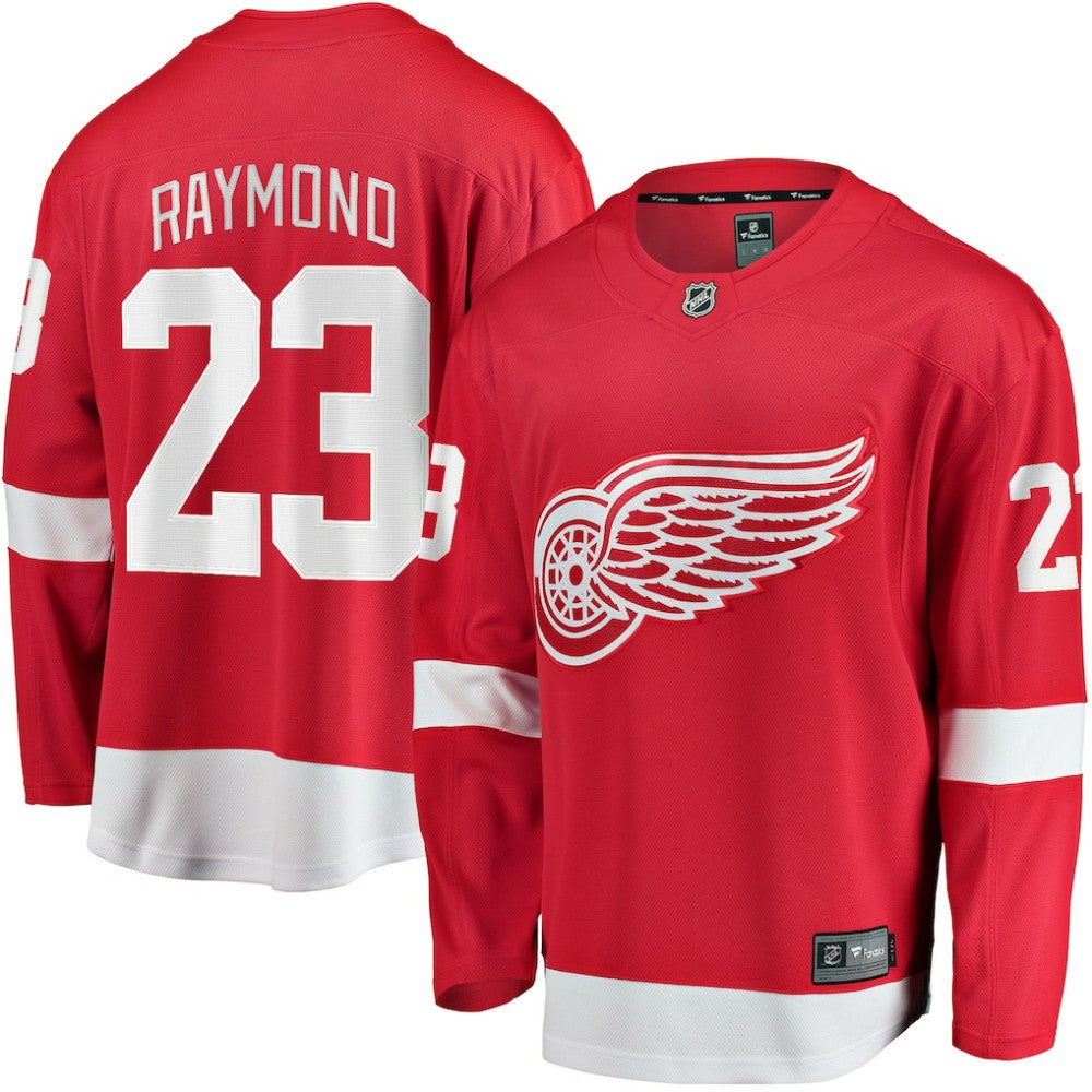 Lucas Raymond Detroit Red Wings Fanatics Home Breakaway Player Jersey - Red | US 4564165