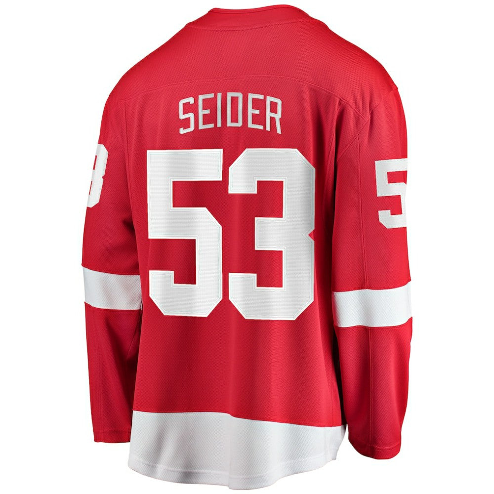 Moritz Seider Detroit Red Wings Fanatics Home Breakaway Player Jersey - Red | US 4564175