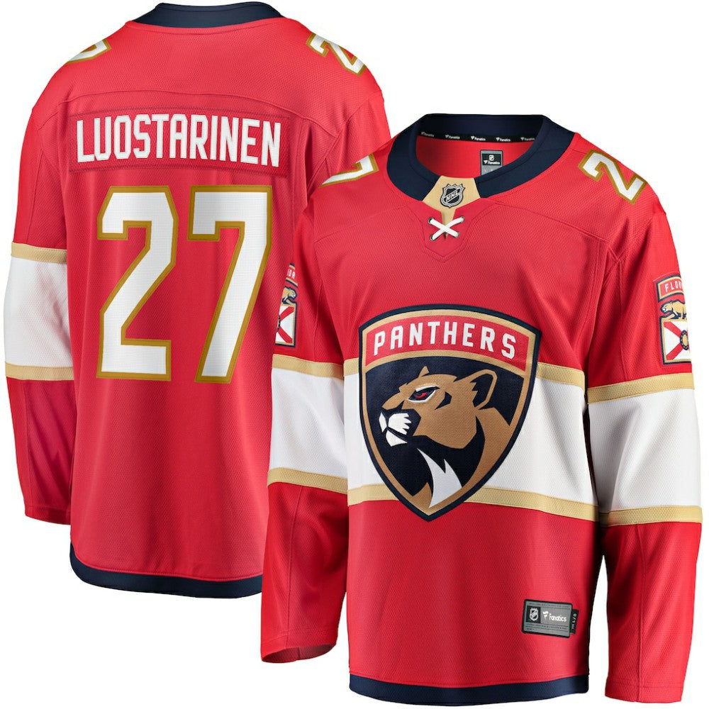 Eetu Luostarinen Florida Panthers Fanatics Home Breakaway Player Jersey - Red | US 4564201