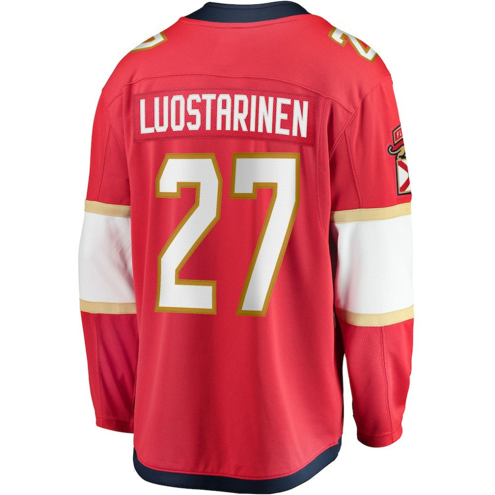 Eetu Luostarinen Florida Panthers Fanatics Home Breakaway Player Jersey - Red | US 4564201