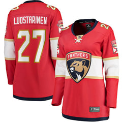 Eetu Luostarinen Florida Panthers Fanatics Women's Home Breakaway Player Jersey - Red | US 4564212