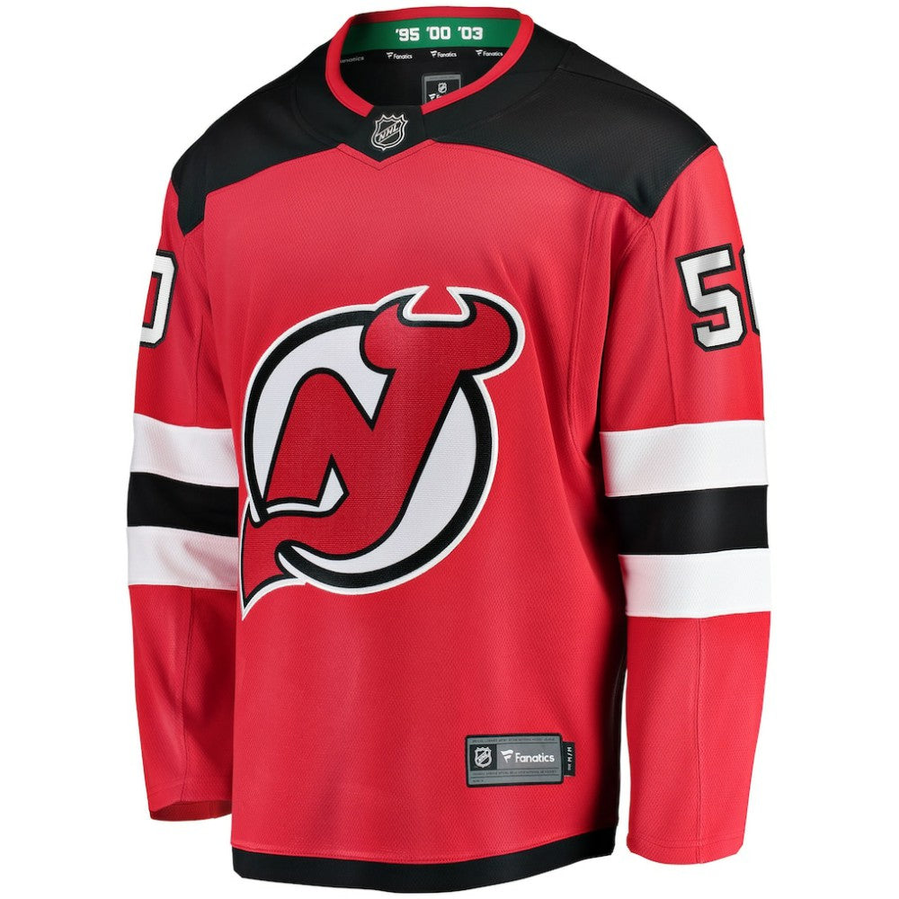 Nico Daws New Jersey Devils Fanatics Home Breakaway Player Jersey - Red | US 4564247