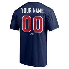 Cleveland Guardians Personalized Winning Streak T-Shirt - Navy T-shirts