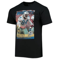 Charles Haley Dallas Cowboys Name & Number T-Shirt - Black T-shirts