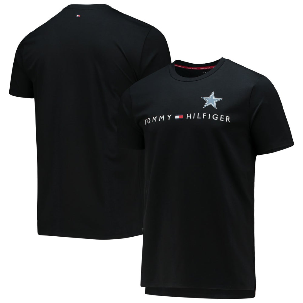 Dallas Cowboys Tommy Hilfiger Graphic T-Shirt - Black T-shirts
