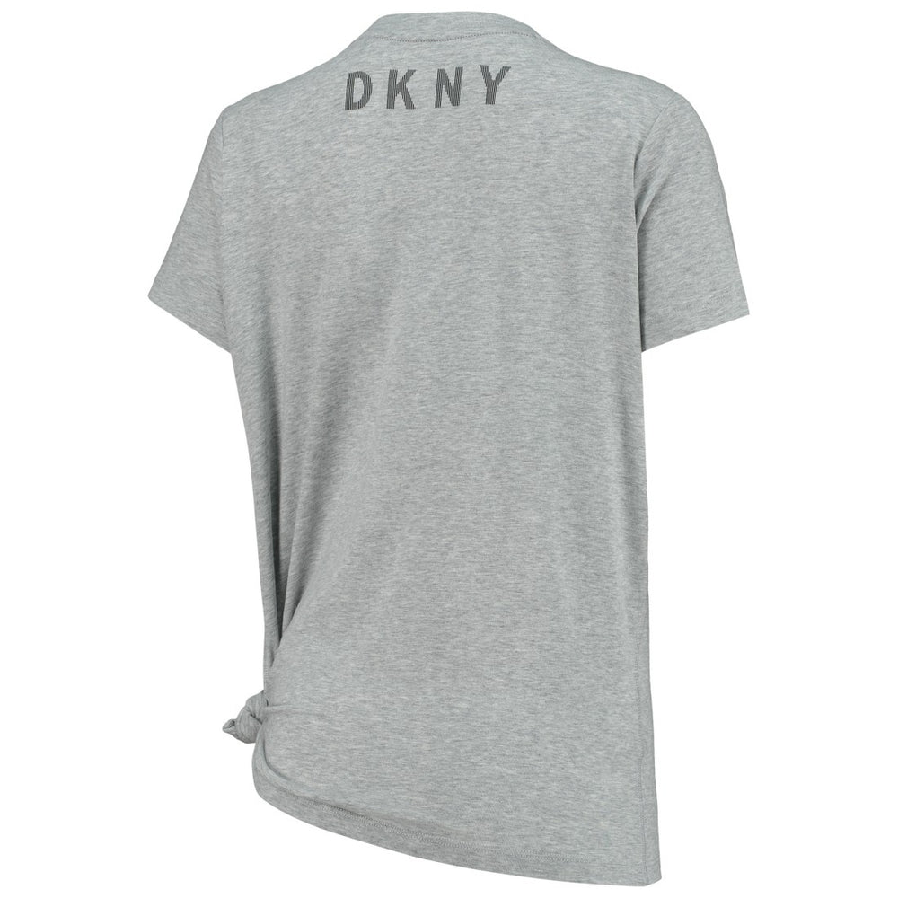 Dallas Cowboys DKNY Sport Women's Ava Tri-Blend T-Shirt - Heathered Gray T-shirts