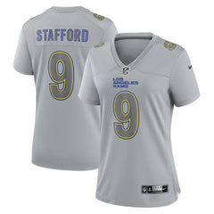 Matthew Stafford Los Angeles Rams Women's Atmosphere Fashion Game Jersey - Gray Jerseys