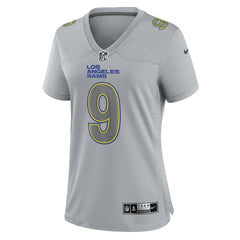 Matthew Stafford Los Angeles Rams Women's Atmosphere Fashion Game Jersey - Gray Jerseys