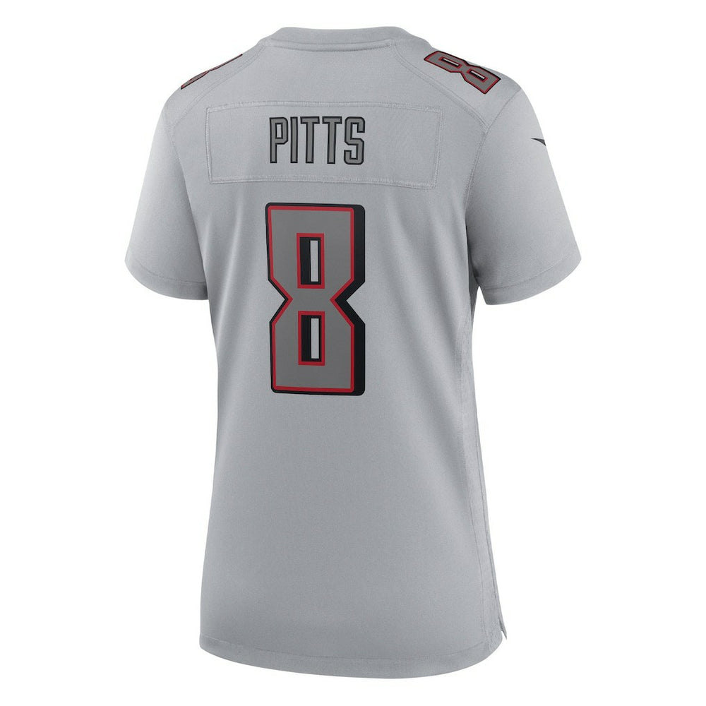 Kyle Pitts Atlanta Falcons Women's Atmosphere Fashion Game Jersey - Gray Jerseys