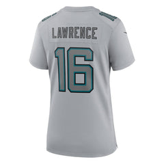 Trevor Lawrence Jacksonville Jaguars Women's Atmosphere Fashion Game Jersey - Gray Jerseys