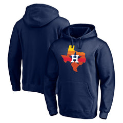 Houston Astros Hometown Collection Texas Sunrise Pullover Hoodie - Navy Hoodies